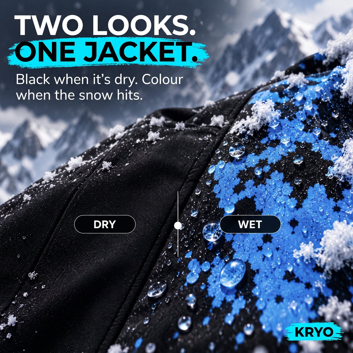 KRYO jacket dry vs wet