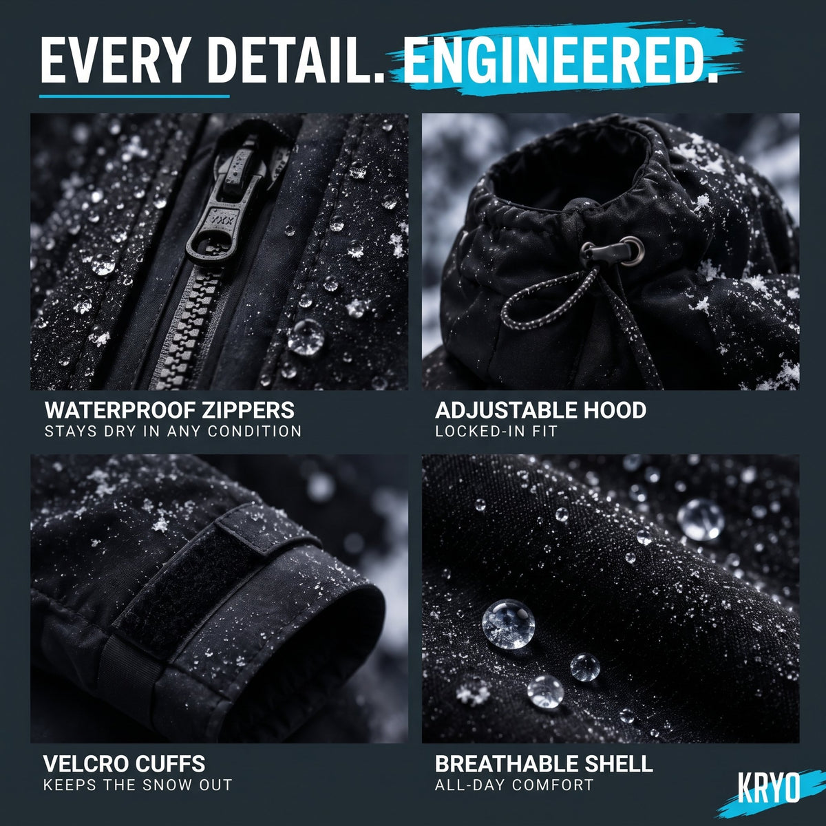 KRYO jacket details